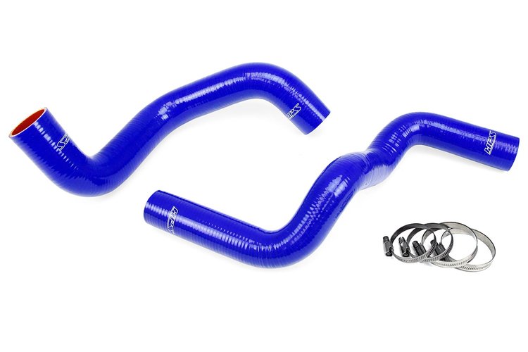 57-1210-BLUE Radiator Hose Kit, High-Temp 3-Ply Reinforced Silicone, Replace OEM Rubber Radiator Coolant Hoses