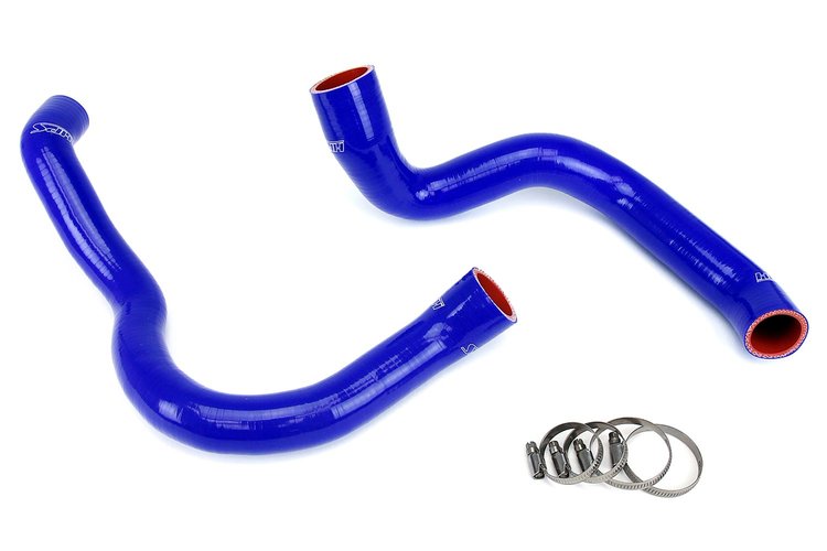 57-1219-BLUE Radiator Hose Kit, High-Temp 3-Ply Reinforced Silicone, Replace OEM Rubber Radiator Coolant Hoses