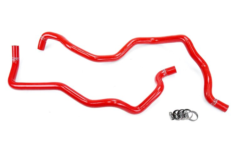 57-1220H-RED Heater Hose Kit, High-Temp 3-Ply Reinforced Silicone, Replace OEM Rubber Heater Coolant Hoses