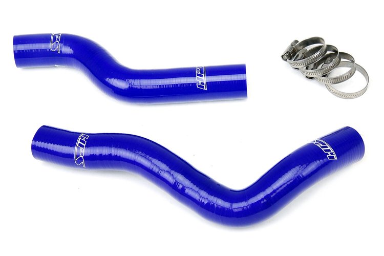 57-1229-BLUE Radiator Hose Kit, High-Temp 3-Ply Reinforced Silicone, Replace OEM Rubber Radiator Coolant Hoses