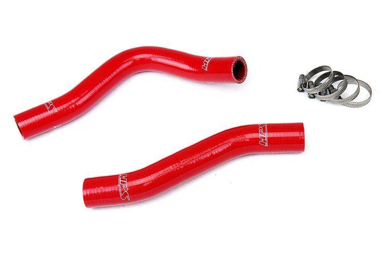 57-1230-RED Radiator Hose Kit, High-Temp 3-Ply Reinforced Silicone, Replace OEM Rubber Radiator Coolant Hoses