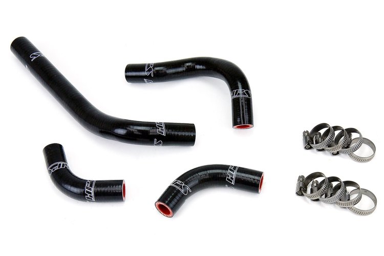 57-1234-BLK Radiator Hose Kit, High-Temp 3-Ply Reinforced Silicone, Replace OEM Rubber Radiator Coolant Hoses