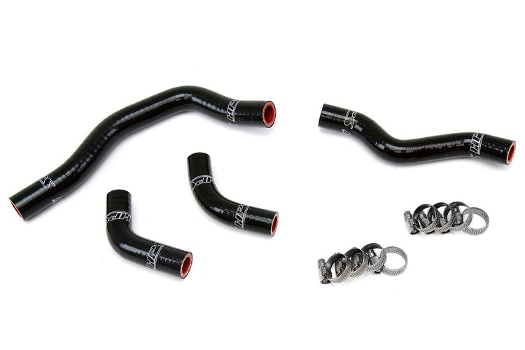 57-1239-BLK Radiator Hose Kit, High-Temp 3-Ply Reinforced Silicone, Replace OEM Rubber Radiator Coolant Hoses