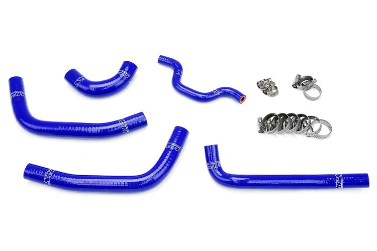 57-1240-BLUE Radiator Hose Kit, High-Temp 3-Ply Reinforced Silicone, Replace OEM Rubber Radiator Coolant Hoses