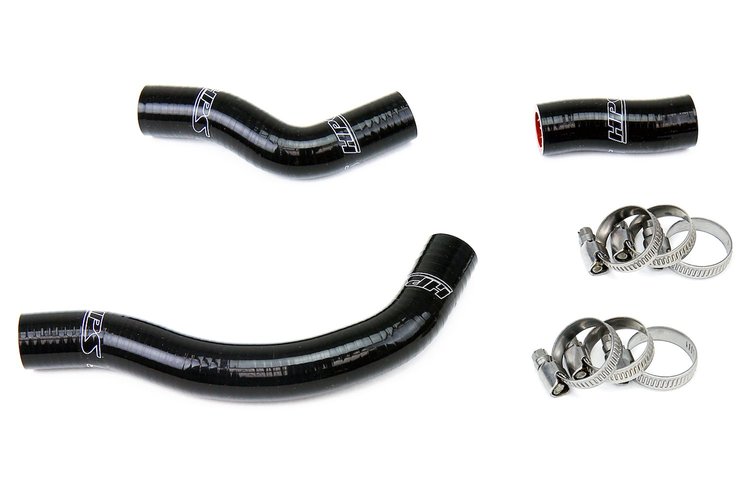 57-1250-BLK Radiator Hose Kit, High-Temp 3-Ply Reinforced Silicone, Replace OEM Rubber Radiator Coolant Hoses