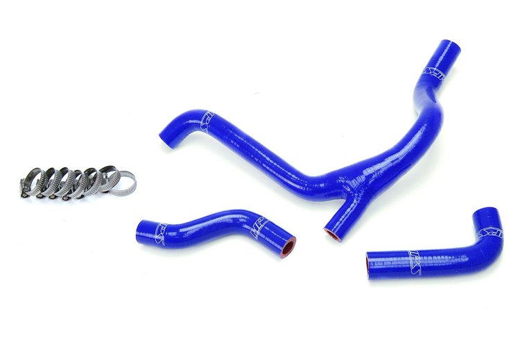 57-1254-BLUE Radiator Hose Kit, High-Temp 3-Ply Reinforced Silicone, Replace OEM Rubber Radiator Coolant Hoses