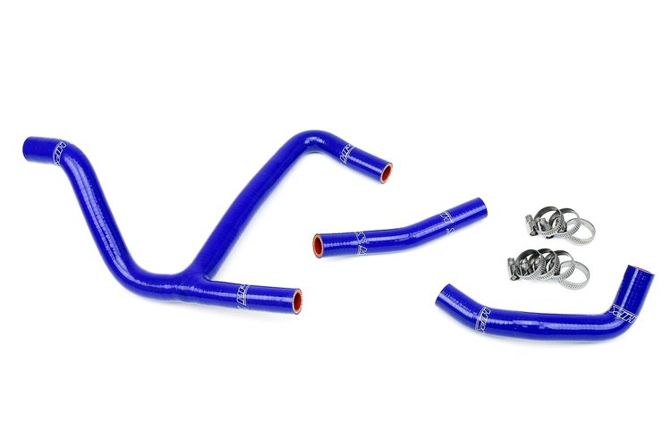 57-1256-BLUE Radiator Hose Kit, High-Temp 3-Ply Reinforced Silicone, Replace OEM Rubber Radiator Coolant Hoses