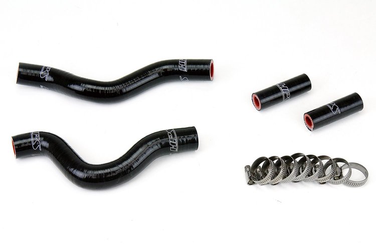 57-1257-BLK Radiator Hose Kit, High-Temp 3-Ply Reinforced Silicone, Replace OEM Rubber Radiator Coolant Hoses