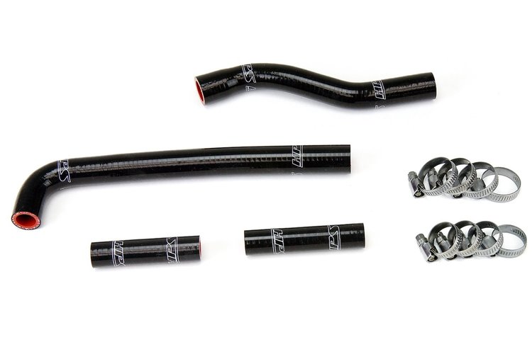 57-1259-BLK Radiator Hose Kit, High-Temp 3-Ply Reinforced Silicone, Replace OEM Rubber Radiator Coolant Hoses