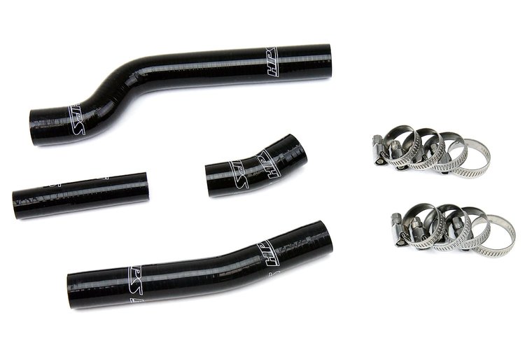 57-1262-BLK Radiator Hose Kit, High-Temp 3-Ply Reinforced Silicone, Replace OEM Rubber Radiator Coolant Hoses