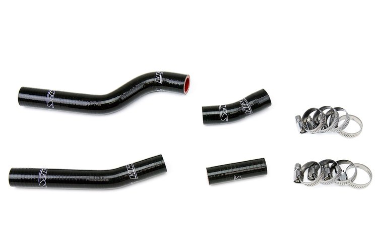 57-1264-BLK Radiator Hose Kit, High-Temp 3-Ply Reinforced Silicone, Replace OEM Rubber Radiator Coolant Hoses
