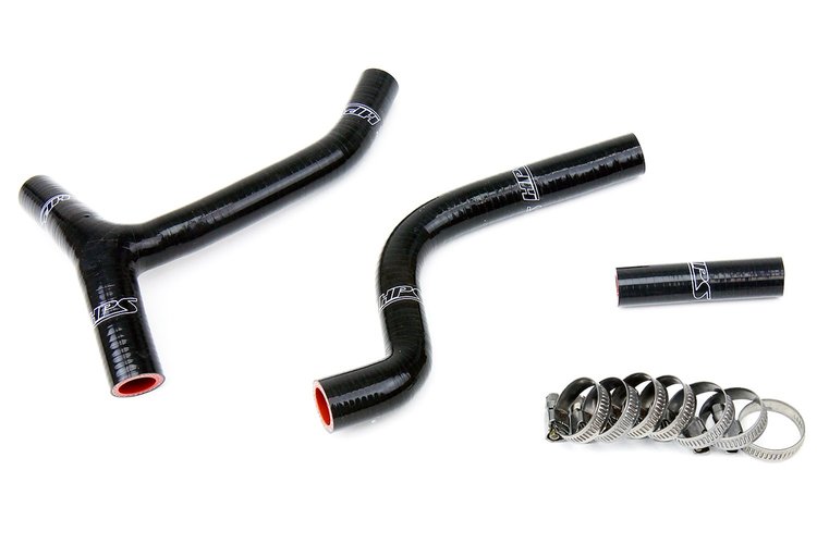 57-1265-BLK Radiator Hose Kit, High-Temp 3-Ply Reinforced Silicone, Replace OEM Rubber Radiator Coolant Hoses