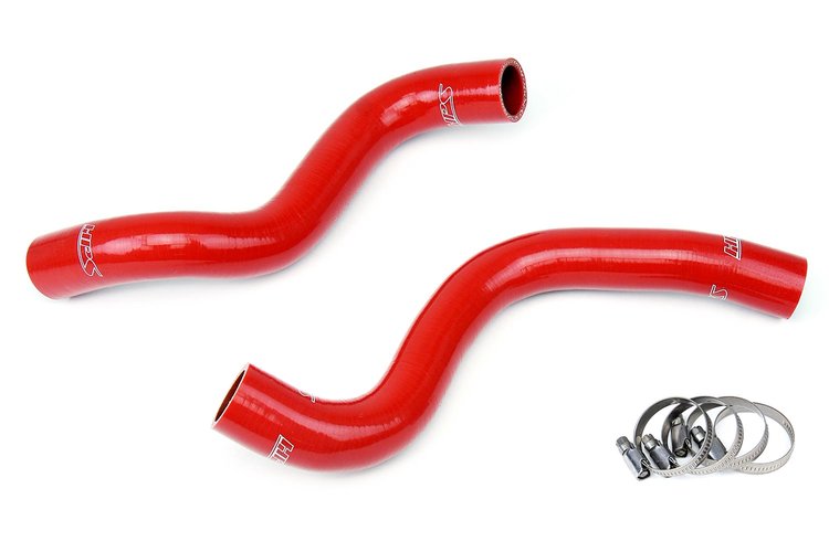 57-1269-RED Radiator Hose Kit, High-Temp 3-Ply Reinforced Silicone, Replace OEM Rubber Radiator Coolant Hoses