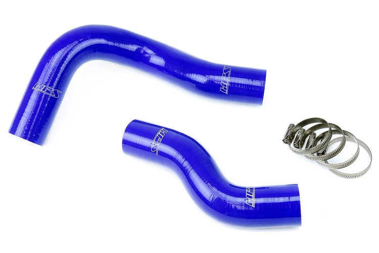 57-1270-BLUE Radiator Hose Kit, High-Temp 3-Ply Reinforced Silicone, Replace OEM Rubber Radiator Coolant Hoses