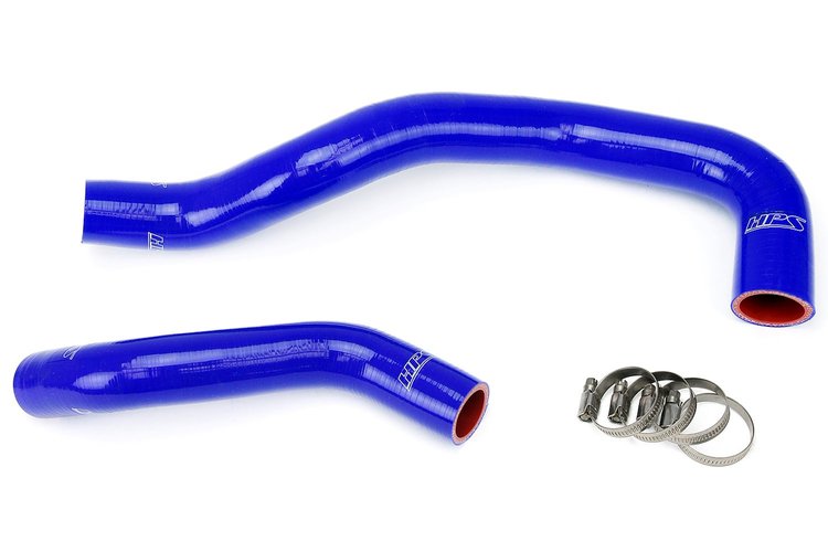 57-1271-BLUE Radiator Hose Kit, High-Temp 3-Ply Reinforced Silicone, Replace OEM Rubber Radiator Coolant Hoses