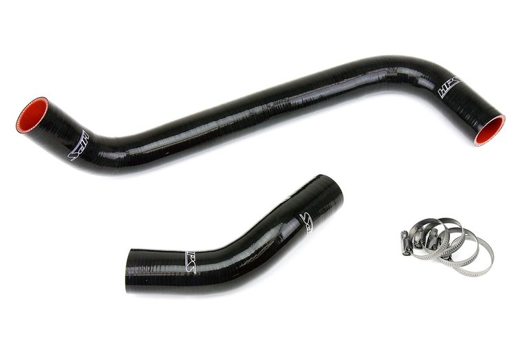 57-1272-BLK Radiator Hose Kit, High-Temp 3-Ply Reinforced Silicone, Replace OEM Rubber Radiator Coolant Hoses