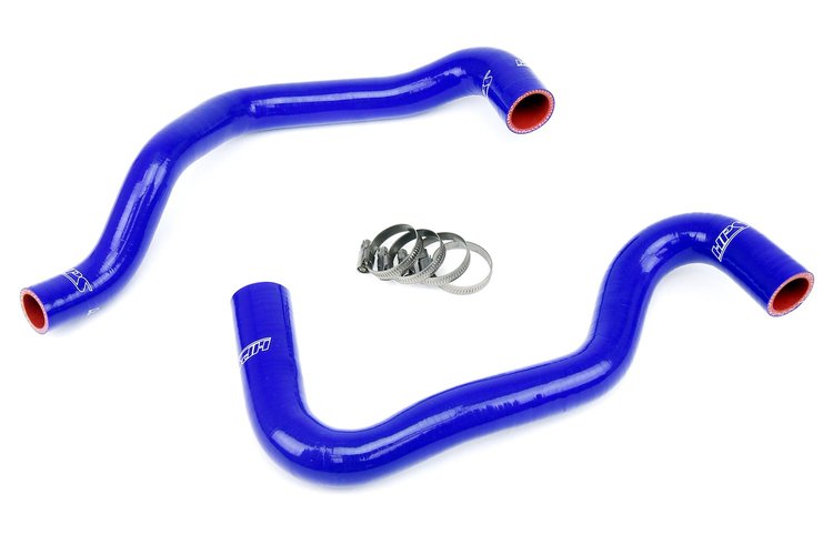57-1281-BLUE Radiator Hose Kit, High-Temp 3-Ply Reinforced Silicone, Replace OEM Rubber Radiator Coolant Hoses