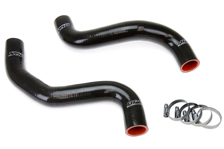 57-1290-BLK Radiator Hose Kit, High-Temp 3-Ply Reinforced Silicone, Replace OEM Rubber Radiator Coolant Hoses