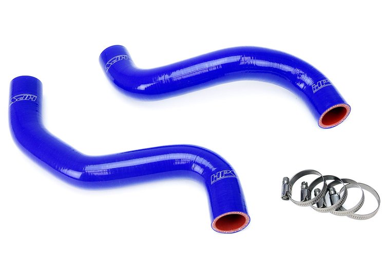 57-1290-BLUE Radiator Hose Kit, High-Temp 3-Ply Reinforced Silicone, Replace OEM Rubber Radiator Coolant Hoses