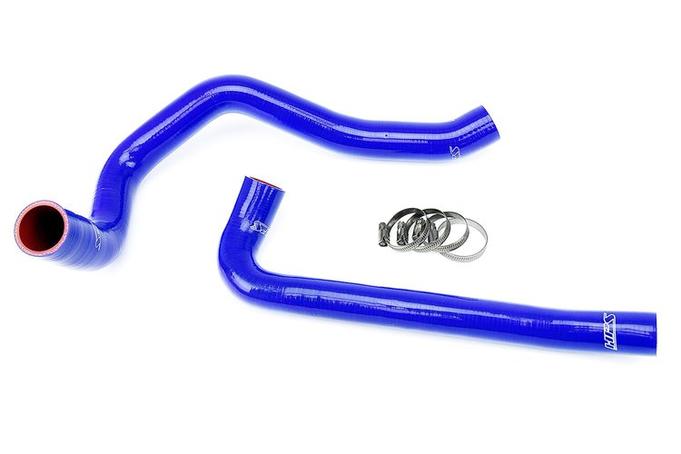 57-1299-BLUE Radiator Hose Kit, High-Temp 3-Ply Reinforced Silicone, Replace OEM Rubber Radiator Coolant Hoses