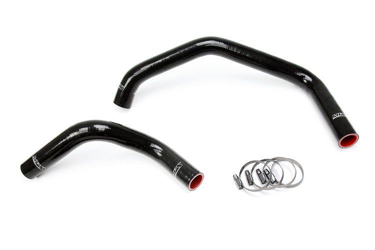 57-1301-BLK Radiator Hose Kit, High-Temp 3-Ply Reinforced Silicone, Replace OEM Rubber Radiator Coolant Hoses