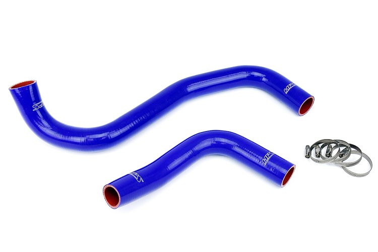57-1302-BLUE Radiator Hose Kit, High-Temp 3-Ply Reinforced Silicone, Replaces OEM Rubber Radiator Coolant Hoses