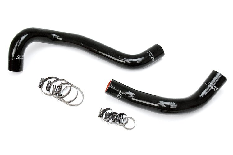 57-1303-BLK Radiator Hose Kit, High-Temp 3-Ply Reinforced Silicone, Replace OEM Rubber Radiator Coolant Hoses