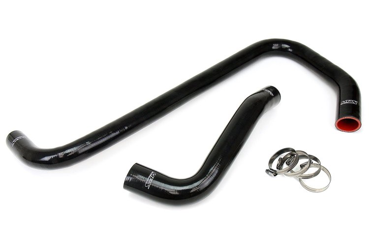 57-1307-BLK Radiator Hose Kit, High-Temp 3-Ply Reinforced Silicone, Replace OEM Rubber Radiator Coolant Hoses