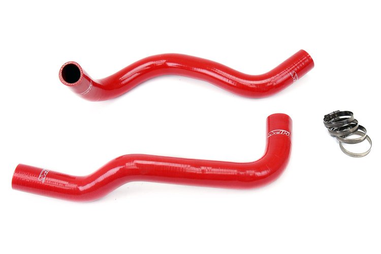 57-1314-RED Radiator Hose Kit, High-Temp 3-Ply Reinforced Silicone, Replace OEM Rubber Radiator Coolant Hoses