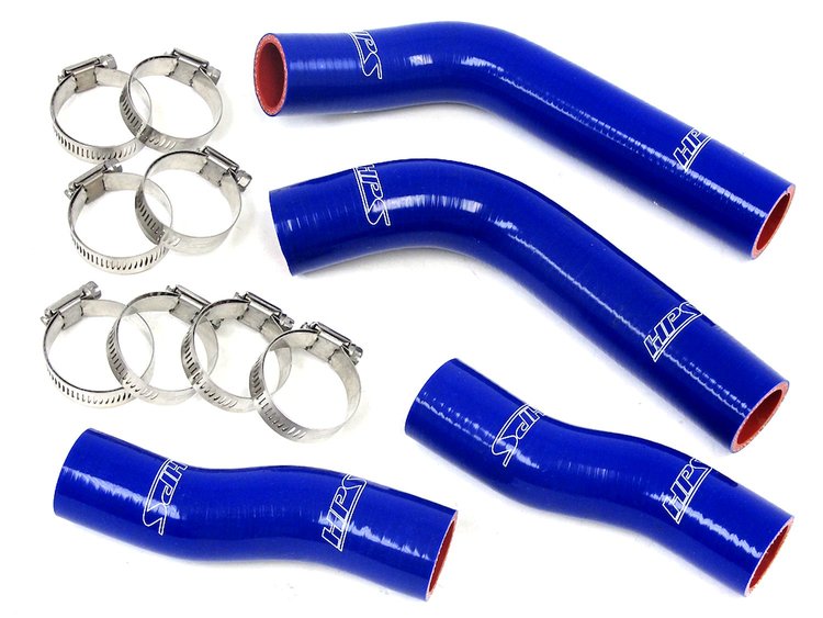 57-1315-BLUE Radiator Hose Kit, High-Temp 3-Ply Reinforced Silicone, Replace OEM Rubber Radiator Coolant Hoses