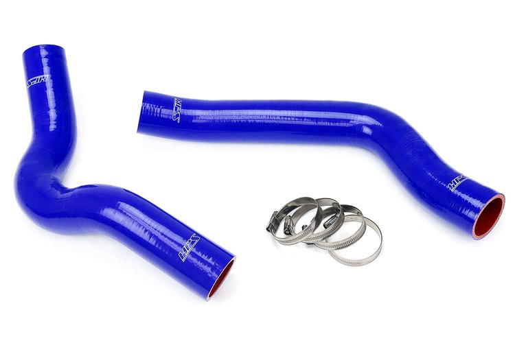 57-1317-BLUE Radiator Hose Kit, High-Temp 3-Ply Reinforced Silicone, Replace OEM Rubber Radiator Coolant Hoses