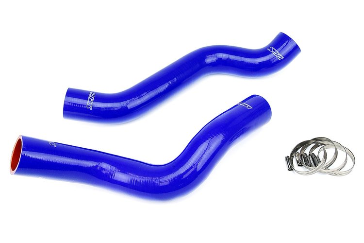 57-1318-BLUE Radiator Hose Kit, High-Temp 3-Ply Reinforced Silicone, Replace OEM Rubber Radiator Coolant Hoses