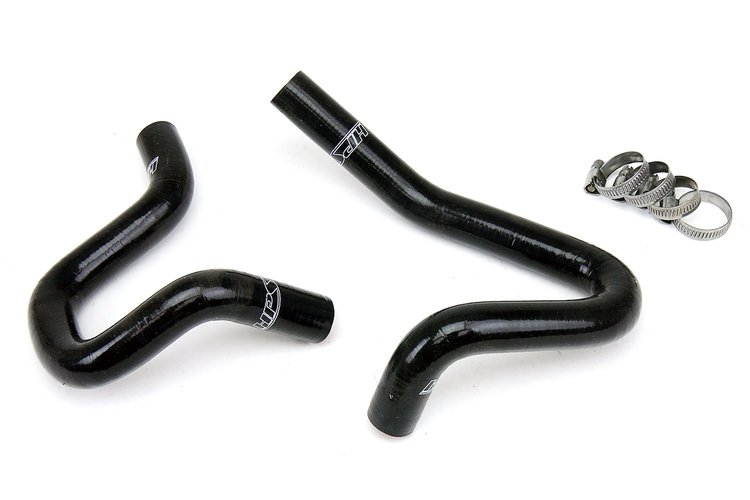 57-1324H-BLK Heater Hose Kit, High-Temp 3-Ply Reinforced Silicone, Replace OEM Rubber Heater Coolant Hoses