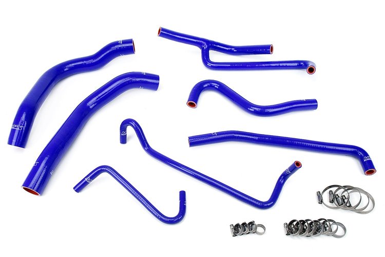 57-1330-BLUE Coolant Hose Kit, High-Temp 3-Ply Reinforced Silicone, Replace Rubber Radiator Heater Coolant Hoses