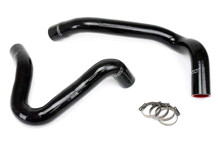 57-1331-BLK Radiator Hose Kit, High-Temp 3-Ply Reinforced Silicone, Replace OEM Rubber Radiator Coolant Hoses