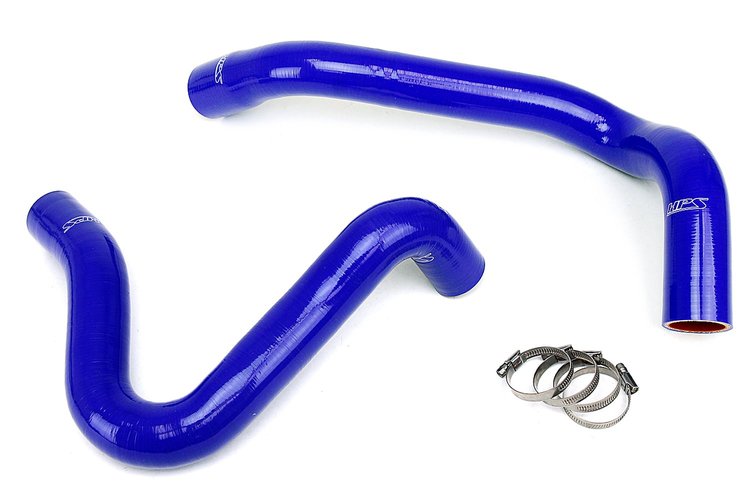 57-1331-BLUE Radiator Hose Kit, High-Temp 3-Ply Reinforced Silicone, Replace OEM Rubber Radiator Coolant Hoses