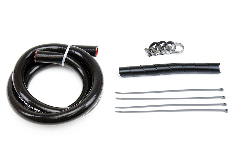 57-1335-BLK Heater Hose Kit, High-Temp 3-Ply Reinforced Silicone, Replace OEM Rubber Heater Coolant Hoses