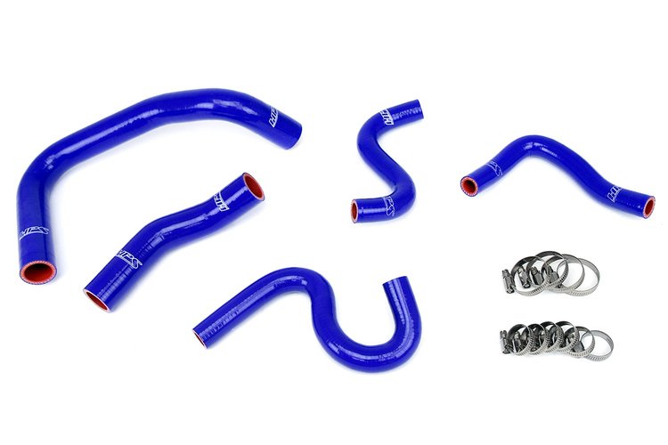 57-1337-BLUE Coolant Hose Kit, High-Temp 3-Ply Reinforced Silicone, Replace Rubber Radiator Heater Coolant Hoses