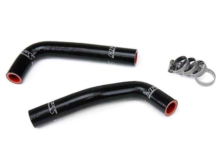 57-1352-BLK Radiator Hose Kit, High-Temp 3-Ply Reinforced Silicone, Replace OEM Rubber Radiator Coolant Hoses