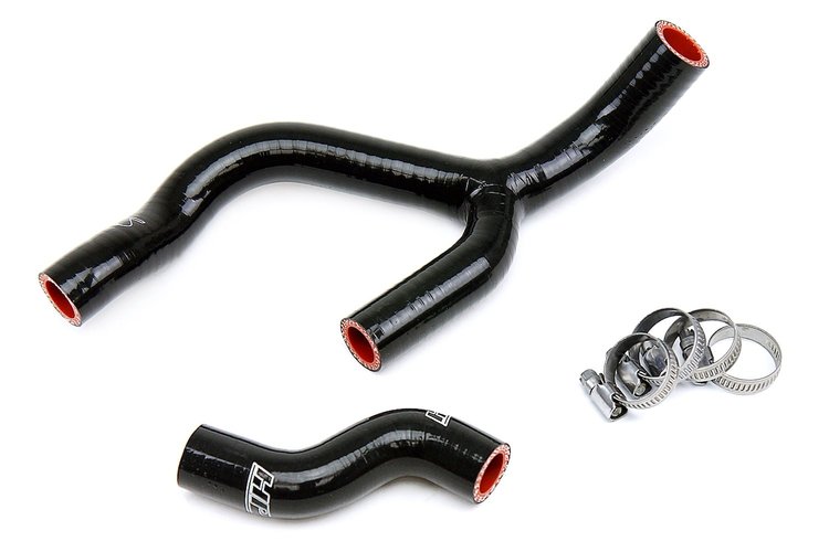 57-1353-BLK Radiator Hose Kit, High-Temp 3-Ply Reinforced Silicone, Replace OEM Rubber Radiator Coolant Hoses