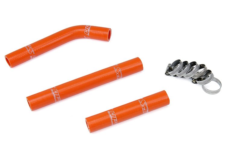 57-1355-ORG Radiator Hose Kit, High-Temp 3-Ply Reinforced Silicone, Replace OEM Rubber Radiator Coolant Hoses