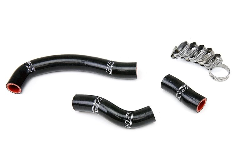 57-1357-BLK Radiator Hose Kit, High-Temp 3-Ply Reinforced Silicone, Replace OEM Rubber Radiator Coolant Hoses