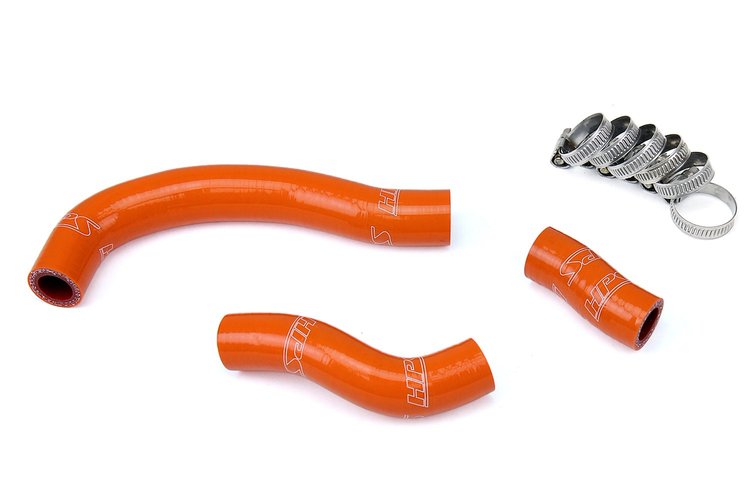 57-1357-ORG Radiator Hose Kit, High-Temp 3-Ply Reinforced Silicone, Replace OEM Rubber Radiator Coolant Hoses