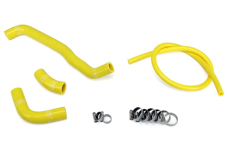 57-1359-YLW Radiator Hose Kit, High-Temp 3-Ply Reinforced Silicone, Replace OEM Rubber Radiator Coolant Hoses