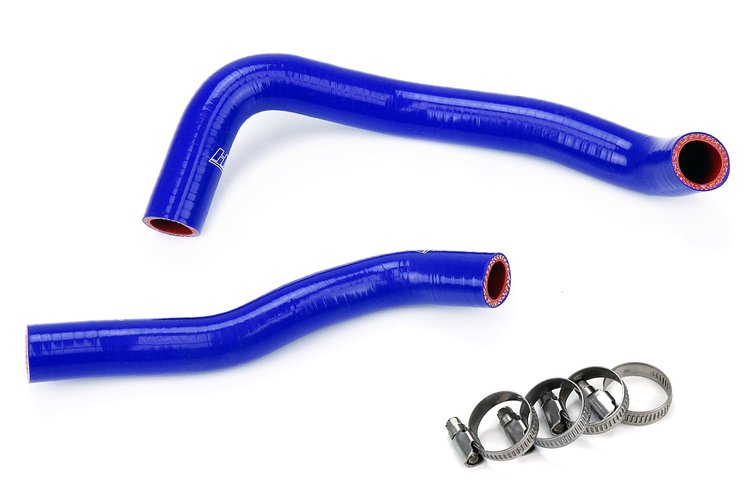 57-1360-BLUE Radiator Hose Kit, High-Temp 3-Ply Reinforced Silicone, Replace OEM Rubber Radiator Coolant Hoses
