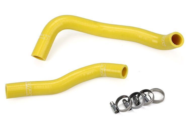 57-1360-YLW Radiator Hose Kit, High-Temp 3-Ply Reinforced Silicone, Replace OEM Rubber Radiator Coolant Hoses