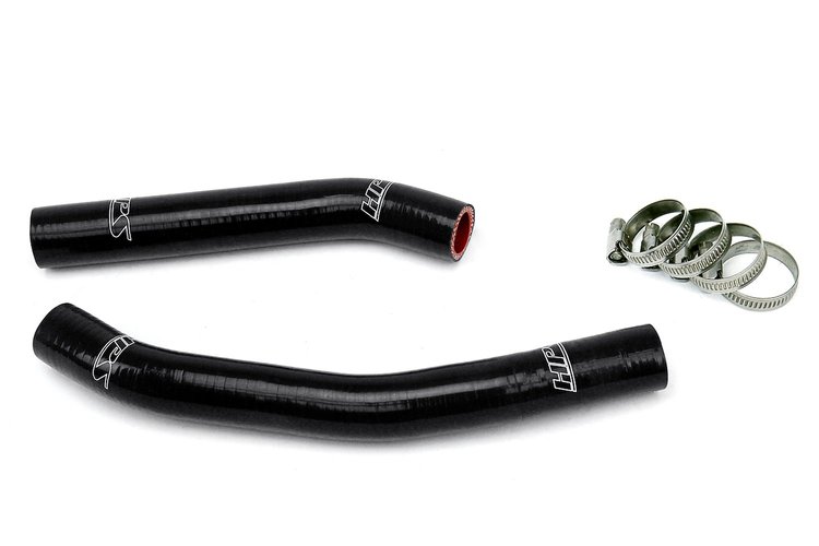 57-1361-BLK Radiator Hose Kit, High-Temp 3-Ply Reinforced Silicone, Replace OEM Rubber Radiator Coolant Hoses