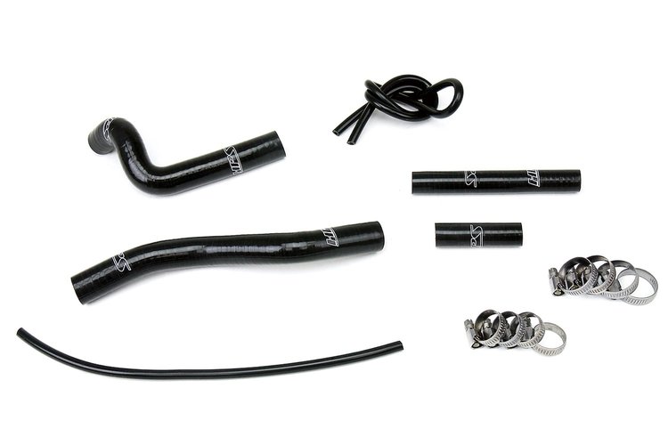 57-1363-BLK Radiator Hose Kit, High-Temp 3-Ply Reinforced Silicone, Replace OEM Rubber Radiator Coolant Hoses