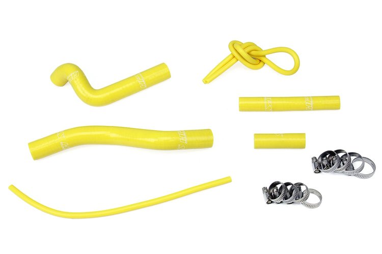 57-1363-YLW Radiator Hose Kit, High-Temp 3-Ply Reinforced Silicone, Replace OEM Rubber Radiator Coolant Hoses
