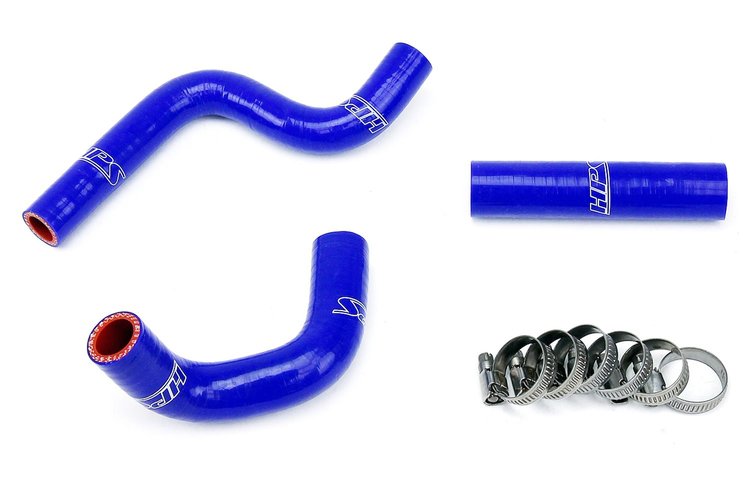 57-1364-BLUE Radiator Hose Kit, High-Temp 3-Ply Reinforced Silicone, Replace OEM Rubber Radiator Coolant Hoses